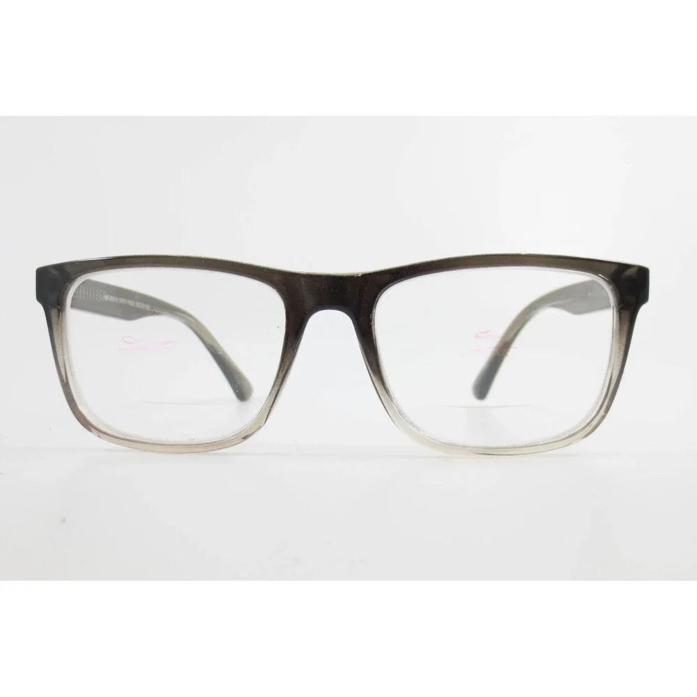 MP 20216 Grey Fade Rectangular Eyeglass Frames 56-18-140 Mens Womens Glasses